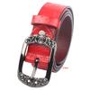 Belt directly from the manufacturer Women's leather cowhide belt Retro versatile embossed butterfly wide pants belt belt