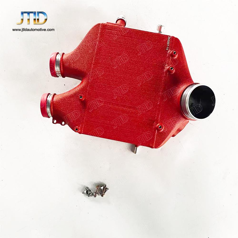 JTLD High-Performance Aluminum Intercooler for BMW F80 M3 S55 Red Intercooler