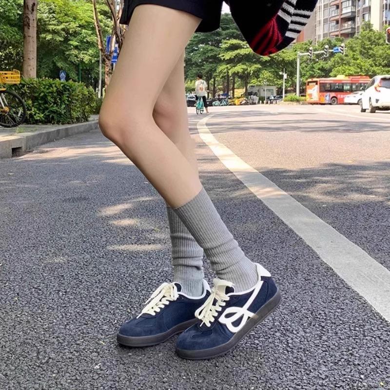Dexun shoes women's 2025 autumn new soft-soled Forrest Gump shoes lightweight flat-soled college style Xiaobai casual sports shoes