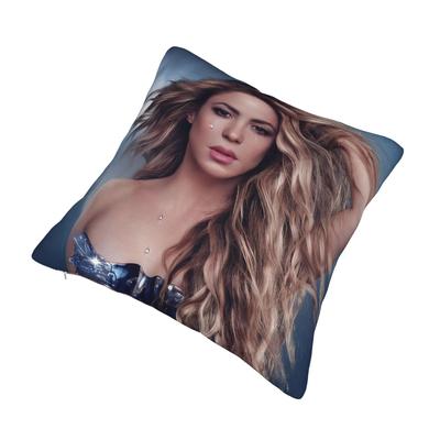 Singer Shakira Pillowcase Printing Polyester Cushion Cover Decorations  Throw Pillow Case Cover Sofa Square Cm