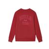 Fila Originalebella Comfortable Skin-Friendly Soft Logo Embroidered Long Sleeve Sweatshirt Men sweatshirt Rose-Burgundy F11M519213F-WI