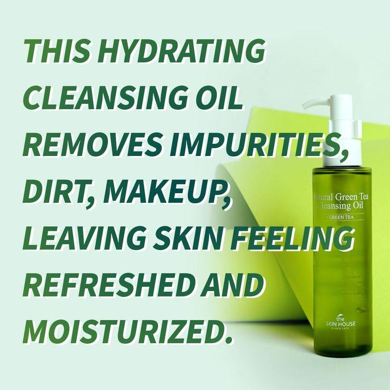 the SKIN HOUSE - Natural Green Tea Cleansing Oil