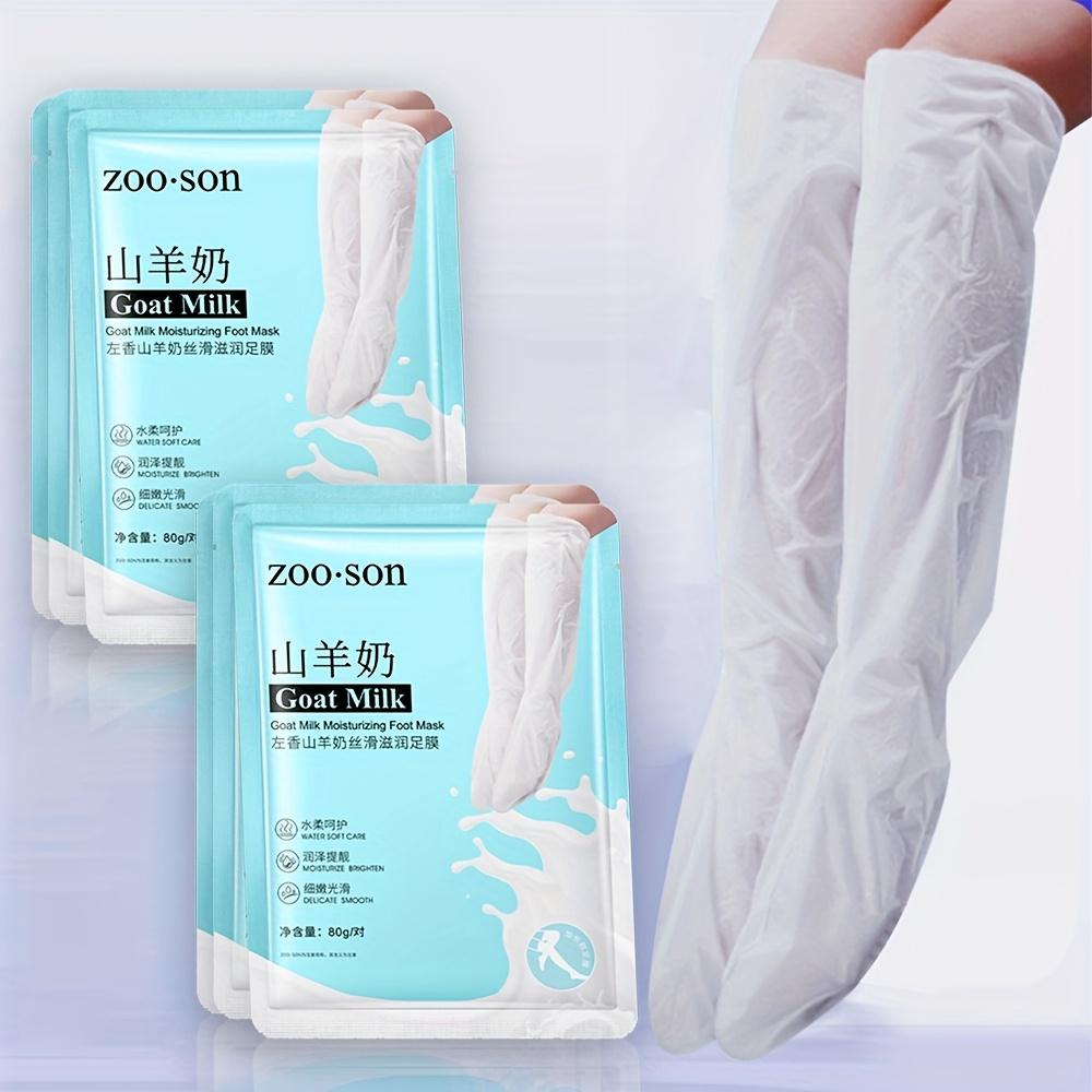 Goat Milk Moisturizing Long Hand Foot Mask Hydrating and Nourishing Skin Care Body Leg Film Improve Callus Soft Skin Care