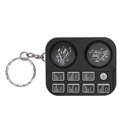 Mini Keychain Colorful Lights DJ Disc Player Design Automatic Play and Self Press Mode Portable DJ