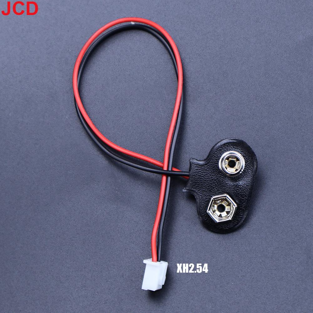 5pc 9V Battery Connector Power Clips DC Jack Male Female Alligator Snap Adapter Wire Holder Cable 9 Volt Lead Socket Plug Barrel