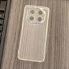 For Blackview Shark 6 Transparent Black TPU Phone Case for BLACKVIEW BV Shark6 Silicone Soft Cover Protective Back Shell Coque