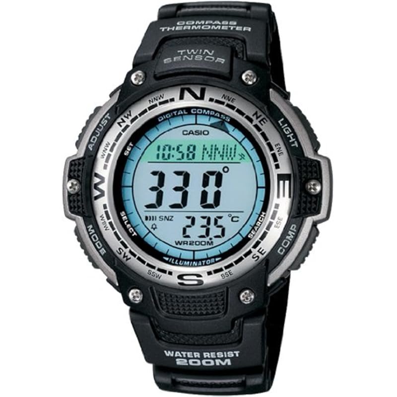 

Часы CASIO SPORTS GEAR SGW-100-1 с двумя датчиками Мужские [Повторно импортированный продукт]
