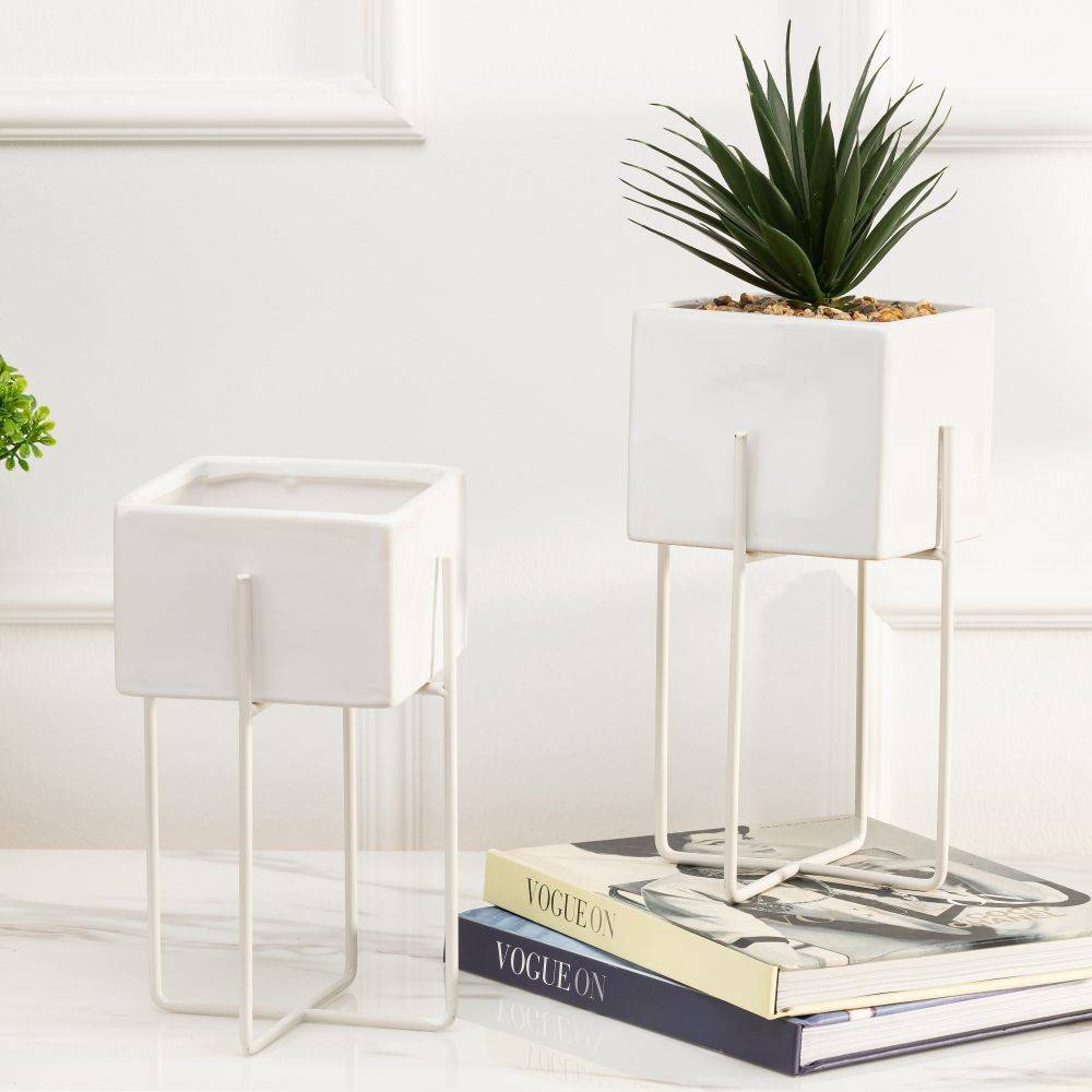 Doniczka Mizu White 23 Cm