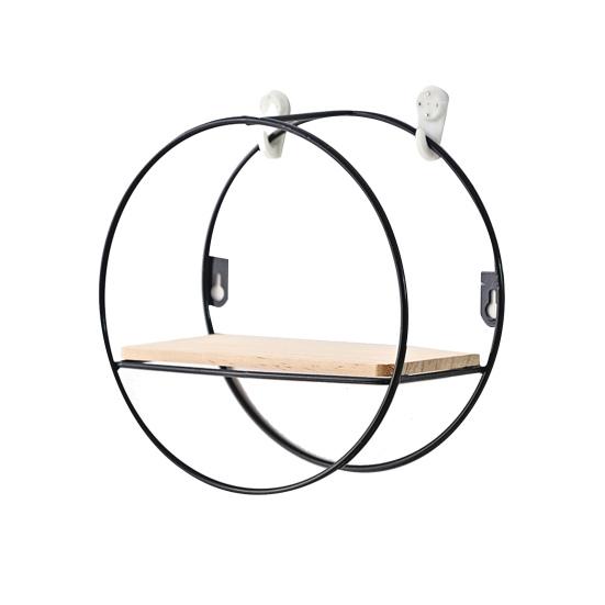 Ελαφρύ ράφι αποθήκευσης DIY Fashion χωρίς διάτρηση ράφι