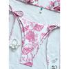 TS JYL-BK026 Floral Cami Two-Piece Bikini, Sexy Stylish Swimwear For Beach And Hot Spring