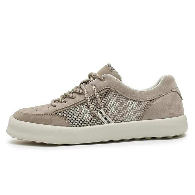 Men's hole shoes versatile board shoes men's hollow breathable casual sports board shoes lightweight trendy shoes