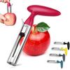 Premium Apple Corer Stainless Steel Apple Pears Core Remover Tool Fruit Cutter Seeder Slicer Knife Kitchen Vegetable Tools