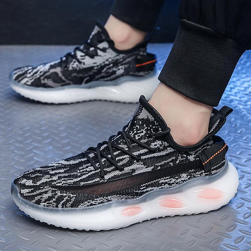 Herr Sommarsneakers Andningsbar Mesh Bekväma Löparskor Tennisskor