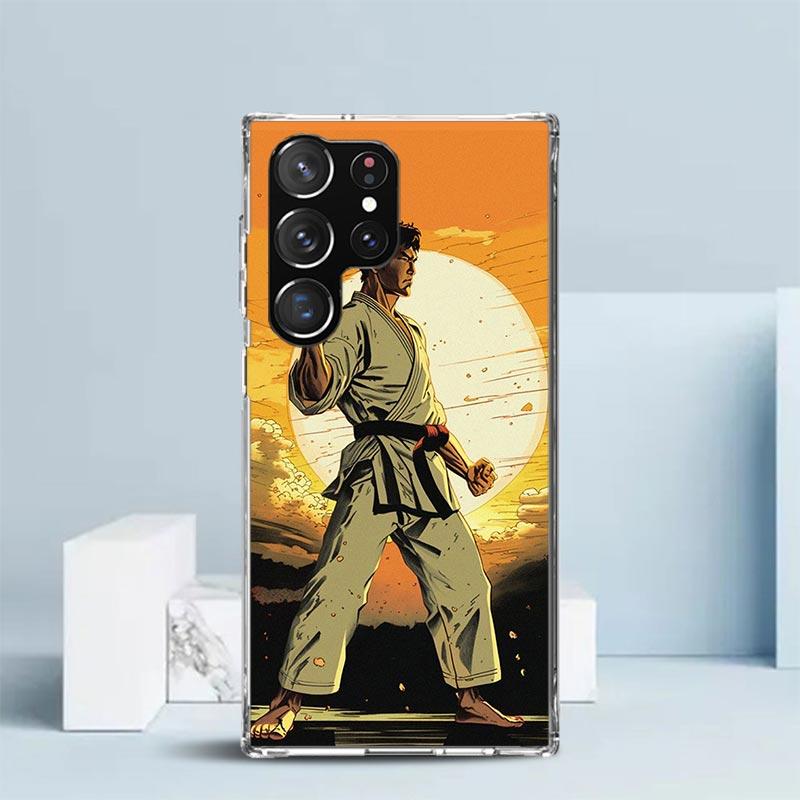 Kungfu Taekwondo Phone Case For Samsung Galaxy S24 S25 Edge S26 Ultra S22 S23 Plus S21 + S20 FE Soft TPU Back Cover Galaxy S22 S