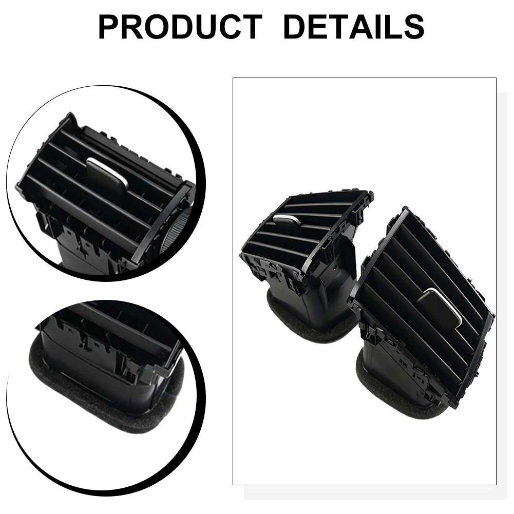 Dashboard Air Duct AC Vent For Alphard Car Interior Restoration ABS Plastic Construction Wear Resistant MaterialGood Product