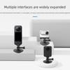 Universal Flexible Adhesive Mounting Base For Action Cameras ABS Lightweight Secure Grip