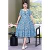 Dress Women Summer Sundress Casual Short Sleeve Dress Vestidos Female O-Neck Robe Oversized Bohemian Dresses