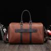 Nuova Moda Retro Cavallo Pazzo Casual PU Grande Capacità Borsa da Viaggio Duffel Viaggio di Lavoro Leggera a Corta Distanza Borsa da Viaggio per Imbarco da Uomo
