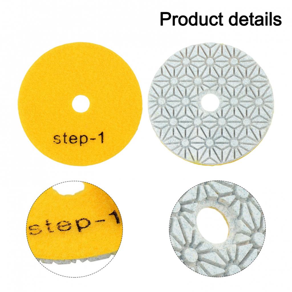Concrete Polishing Dry Wet Pads Polishing Pads High Density Emery