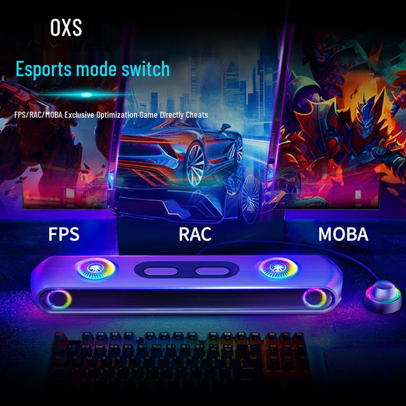 OXS Thunder Series Gaming Soundbar CN Plug (adapter Included) (CN Version)