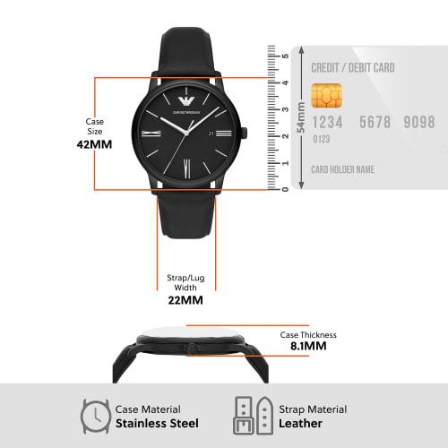 Emporio Armani Men's Watch AR11573 Black