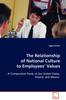 Buch The Relationship of National Culture To Employees` Values