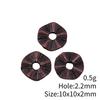 Circle Flat Position Spacer Beads Alloy Blank Disc Bulk Beaded Jewelry Making Supplies For DIY Charm