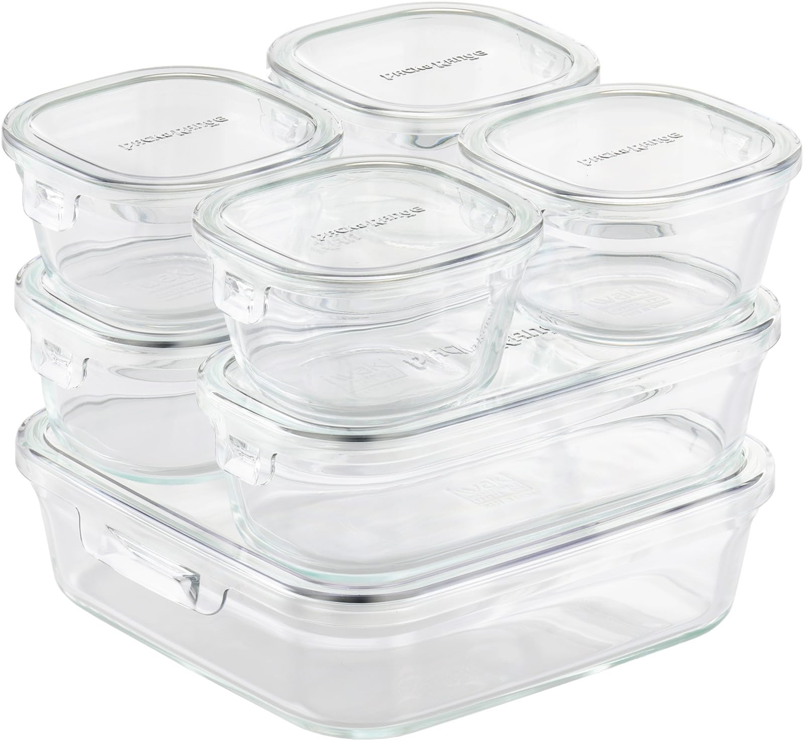 

Набор контейнеров для хранения Iwaki Urban из прозрачного стекла, 7 шт., термостойкие, для микроволновой печи, F-PRN7-UCL