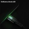 Kabel 3w1 USAMS 0.35m Szybkie ładowanie Pleciony 2A
