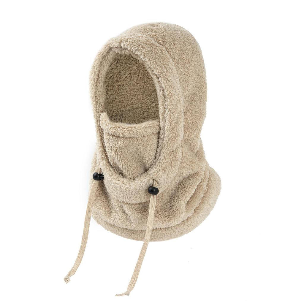 Adorable Bear Ear Kids' Pullover Hat – Windproof, Warm Neck Gaiter for Autumn & Winter