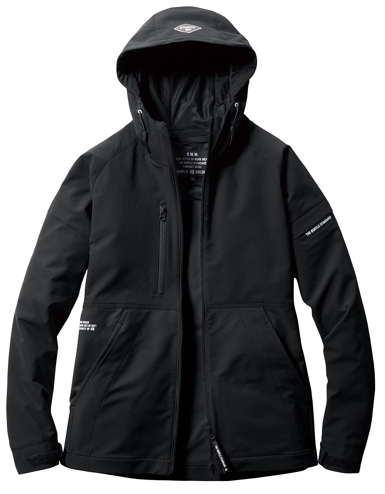 

BURTLE Parka Куртка для черного цвета 9505 35 M (унисекс) Осень зима чёрный