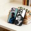 P-Pedro Pascal Phone Case For iPhone 17,16,15,14,13,12,11 Plus,Pro Max,XS,Colorful Silver Phone Case Funda Cover