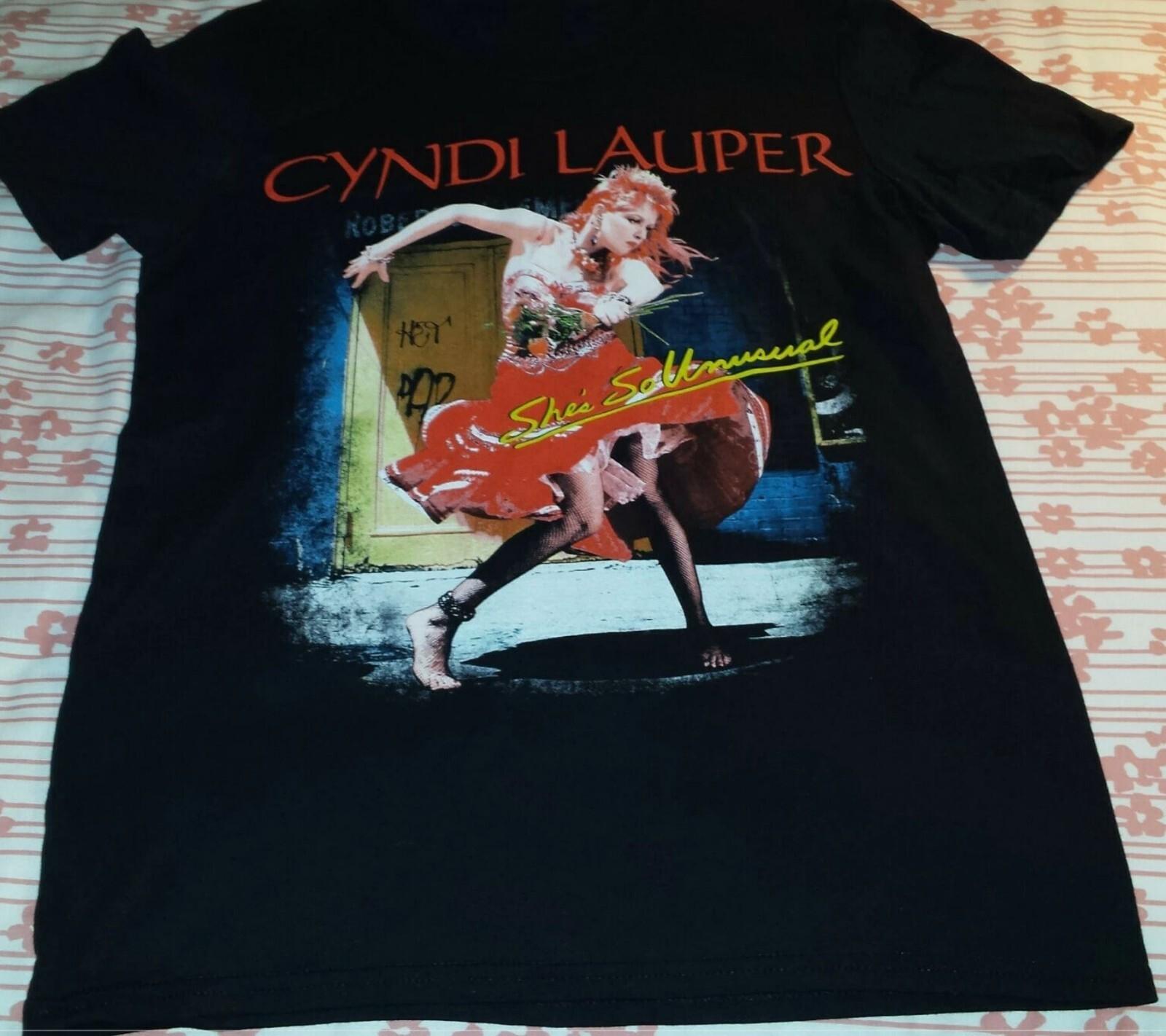 Vintage Cyndi Lauper She s So Unusual T-Shirt Size S To 345xl L