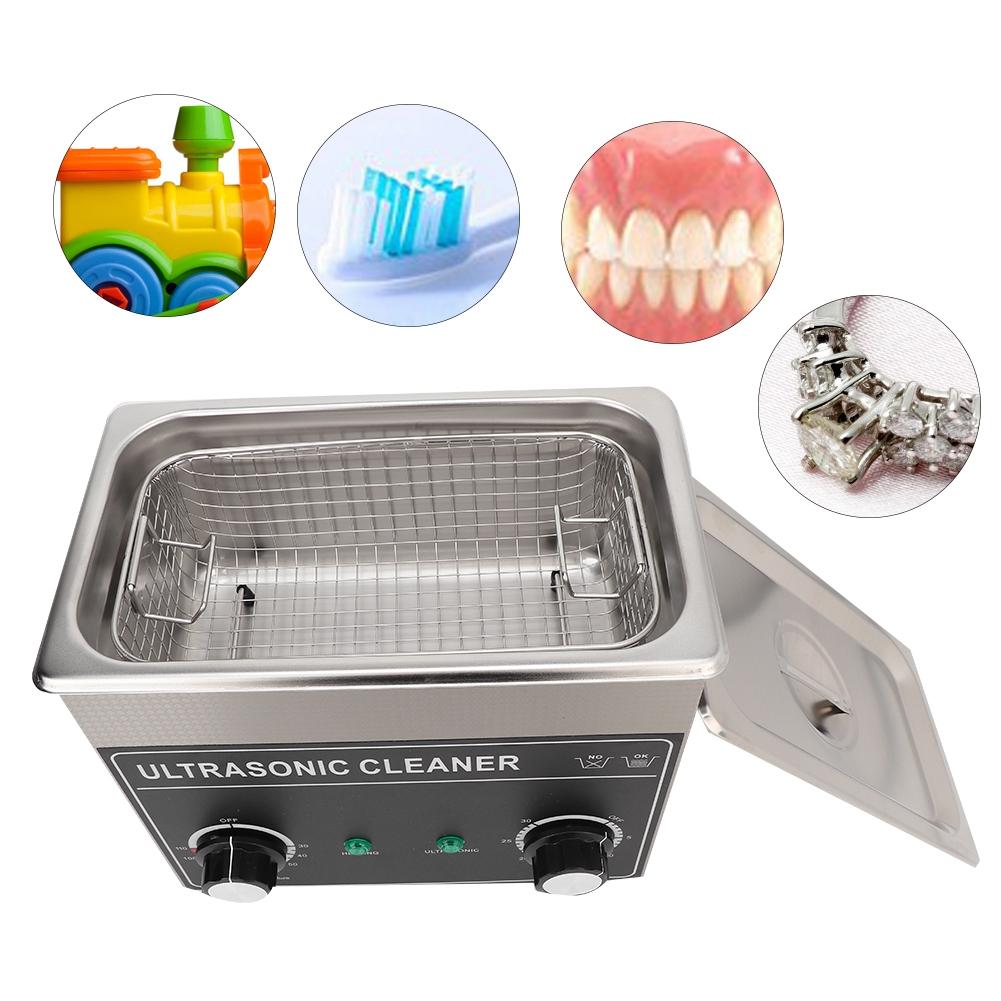 3.2L Professional Ultrasonic Cleaner Jewelry Watch Parts Shaver Cleaning MachineEU Plug 220-240V