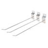 50PCS Slot Board Hook 20cm 3.3mm Aluminum Alloy Slat Wall Hanging Hook for Home Shopping Mall