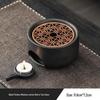Black Pottery Teapot Warmer
