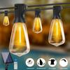 Shatterproof Solar Globe LED String Lights Dimmable Christmas LED String Lights  Bistro