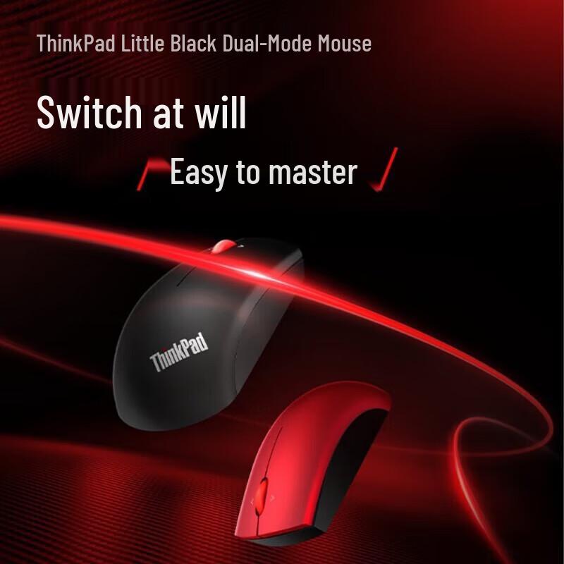 Lenovo ThinkPad Classic Red Dot Wireless Mouse