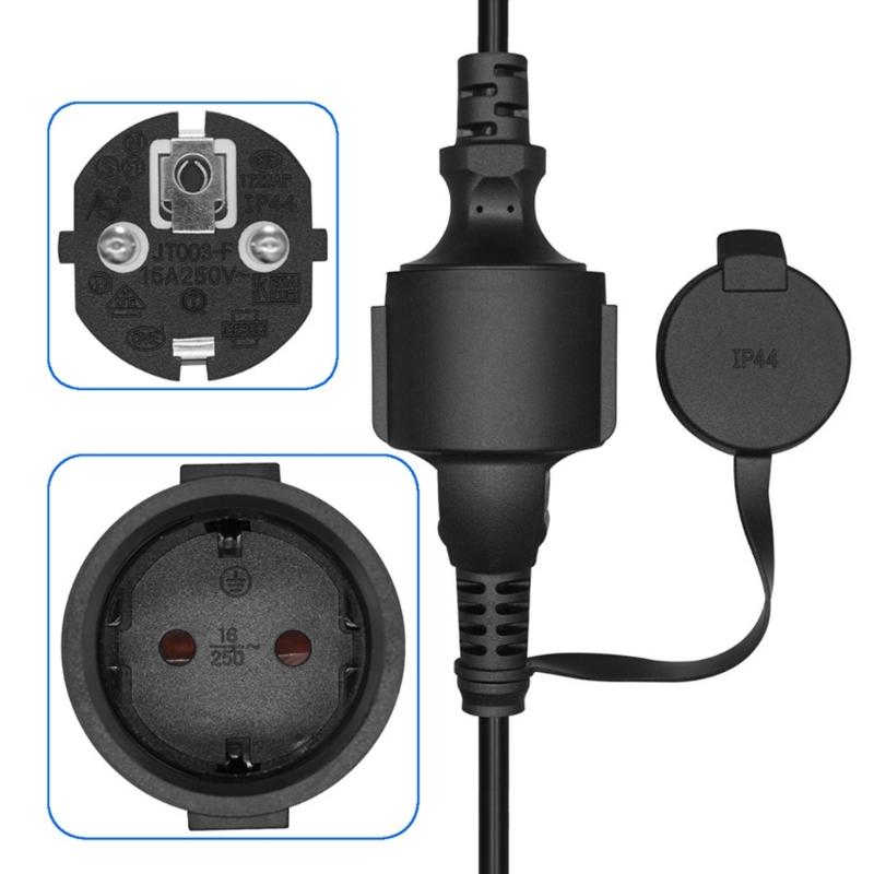 4.8mm To 4.8mm Power Cord Extension Cord With Protective Cover Male Plug To Female Socket Electric Wire For Electronic