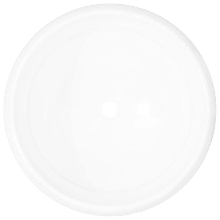 VidaXL Round Ceramic Sink Hand Basin Washbasin Sink for Bathroom 142340