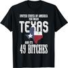 Funny USA Flag United States Of America Texas T-Shirt