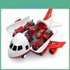 Aviation Model Toy Set With Plastic Material And Functional Storage For Boys And Children
