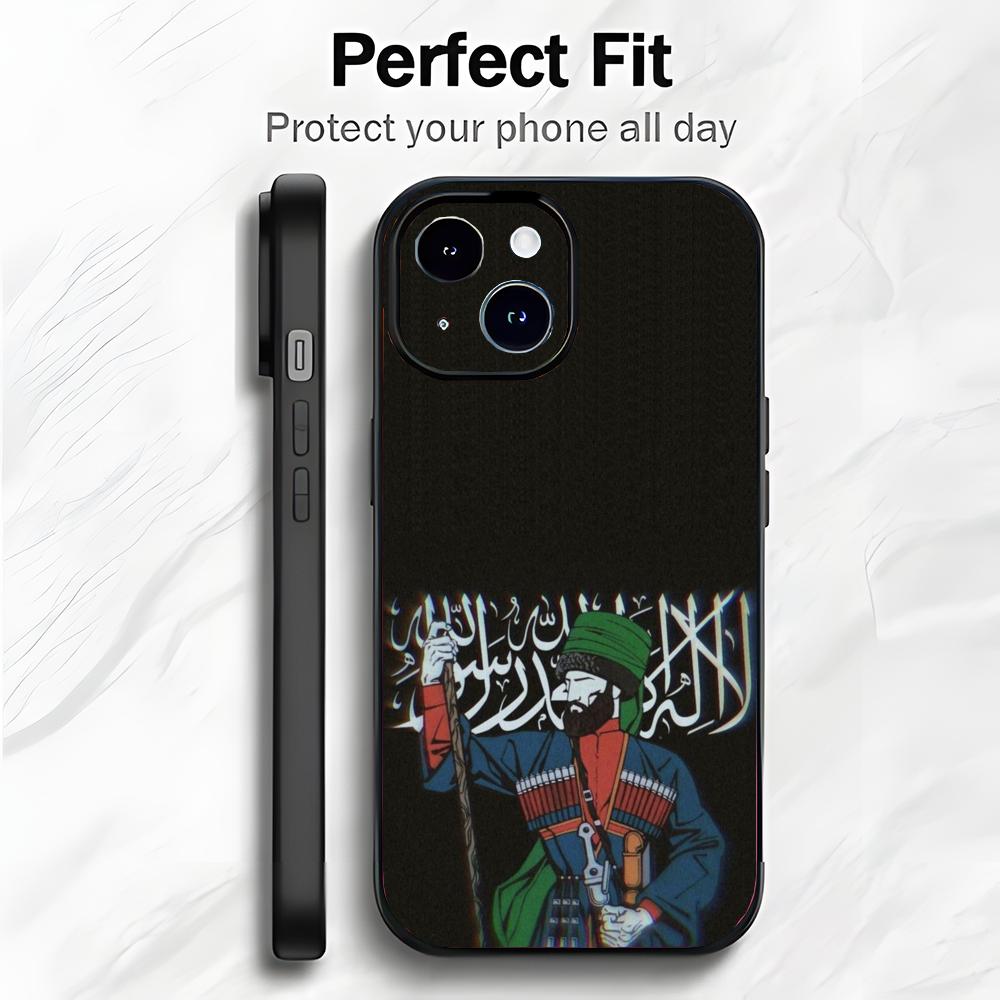 C-Chechen National Flag Phone Case Phone Case Soft Packaging Lightweight For iPhone17 16 15 14 13ProMax