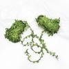20m Green Vine Willow Leaf Wreath DIY Decoration with Lights