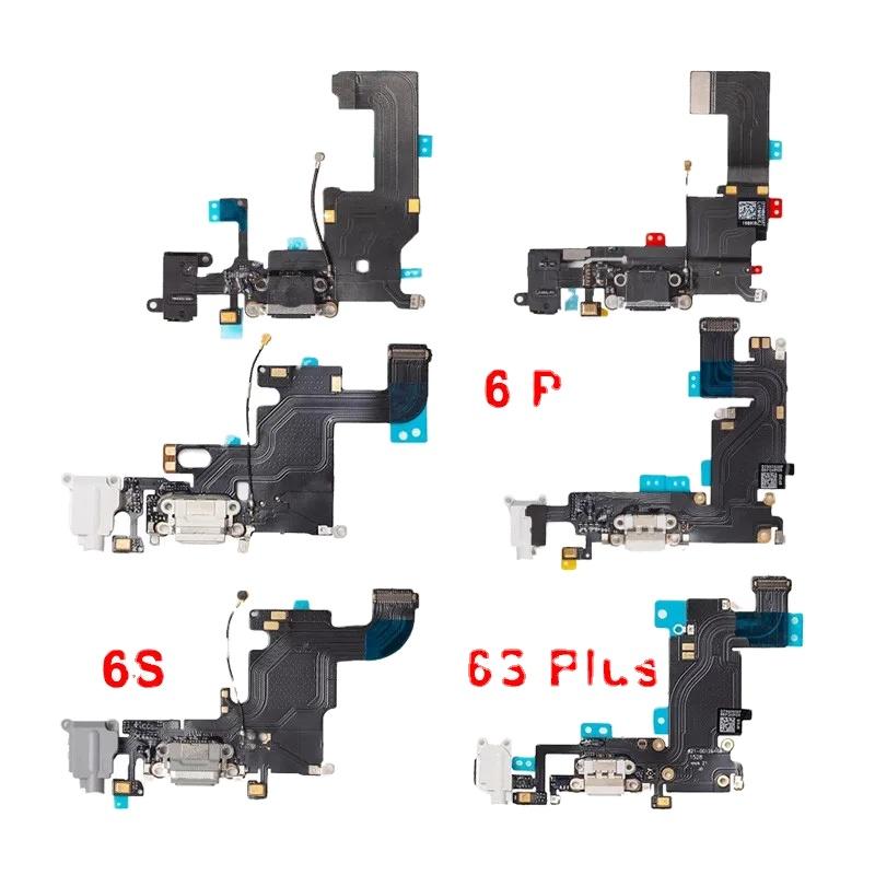 Mobile Phone Repair Flex Cables for iPhone 7 8 Plus X XR XS Max 11 12 13 15 Pro Max Includes Charging Port Audio Dock Connector