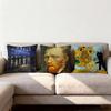 Vincent Van Gogh Cushion Cover Premium Comfort Reversible Pillow Cove -Two In One Design for Any Room & Car Interior