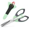 Ultra Sharp Kitchen Scissors with Magnetic Holder, Heavy Duty Kitchen Shears Meat Scissors, Multifunctional Stainless Steel Cooking Poultry Scissors