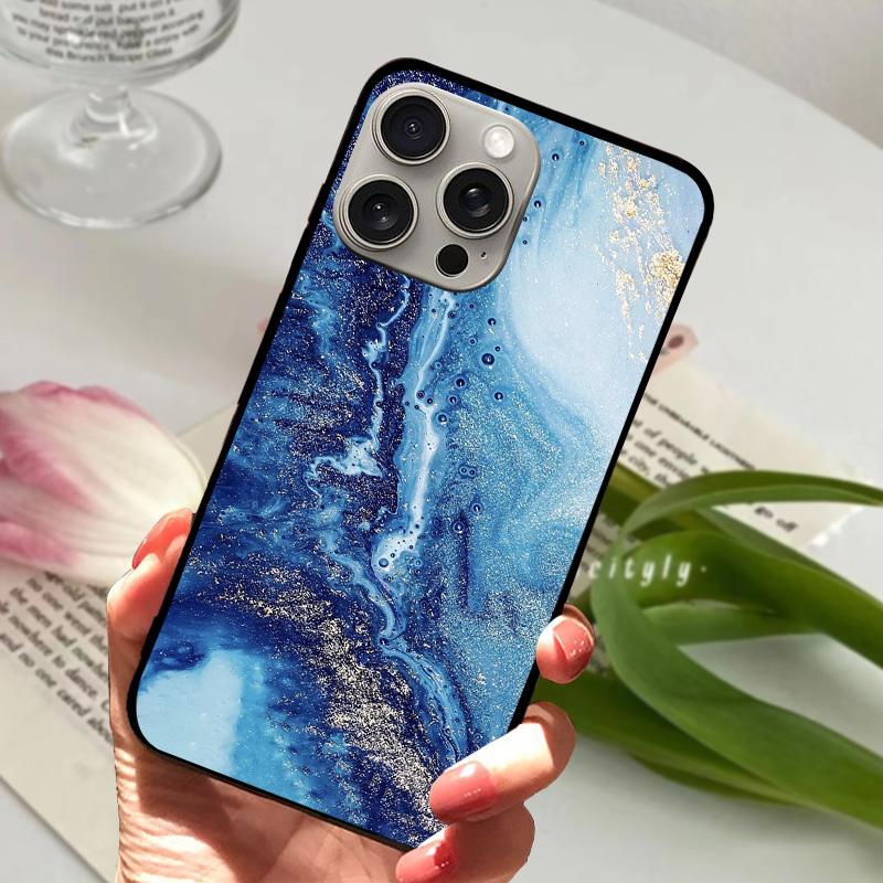 Popular Patterns For iPhone 15 Plus Case On iPhone15 Soft Silicone TPU Phone Cover For iPhone 15 Pro Max Protector Coque Funda