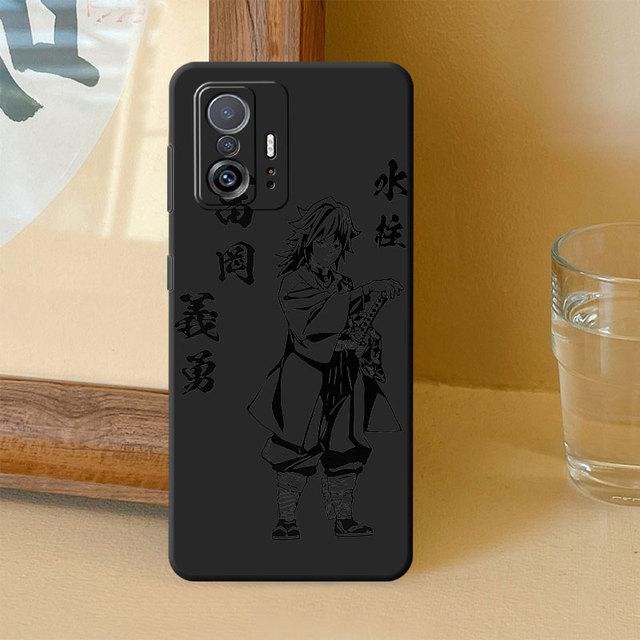 Silikonhülle für Samsung Galaxy Note 20 Ultra 10 Plus 8 9 S20 S22 S21 S23 5g Anime Kurama Demon Slayer Xshell Cover