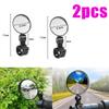 Bicycle Rearview Mirror 360 Rotate Adjustable Bike Rear View Mirror Wide-Angle Road Cycling Handlebar Universal MTB Accessories